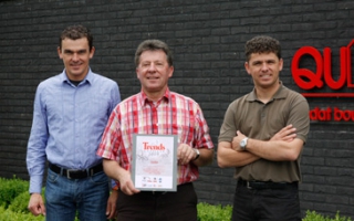 Bouwbedrijf Qubo van familie De Malsche alweer Trends Gazelle
