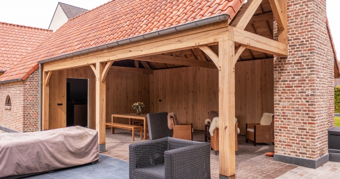 Bijgebouw rustiek 