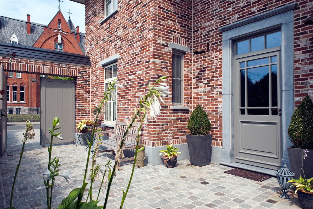 Klassieke woning met klassieke voordeur