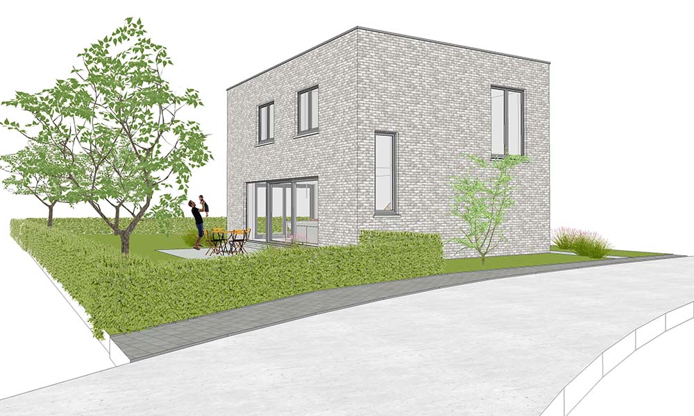 Nieuwbouwproject Hillegem (Herzele - 9550) - Bovenstraat: Open bebouwing