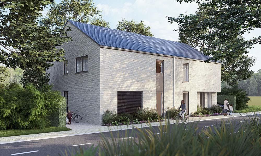 Nieuwbouwproject Geraardsbergen (9506, Nieuwenhove) - Overraadstraat: Half open bebouwing - lot 3