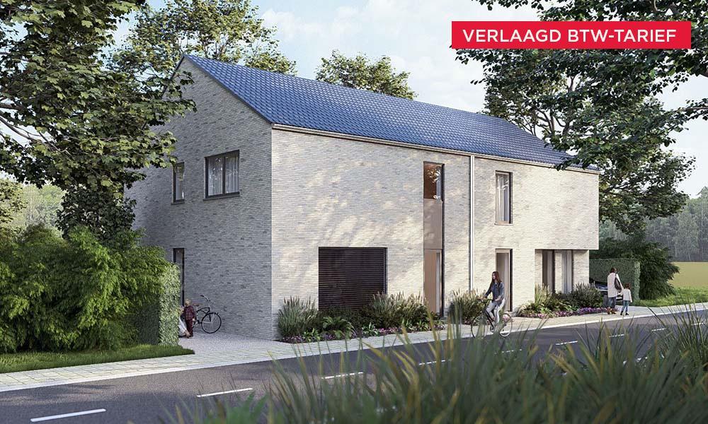 Nieuwbouwproject Geraardsbergen (9506, Nieuwenhove) - Overraadstraat: Half open bebouwing - lot 3