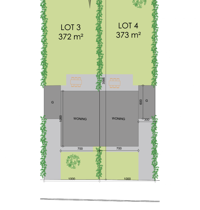 Overraadstraat lot 3 & lot 4