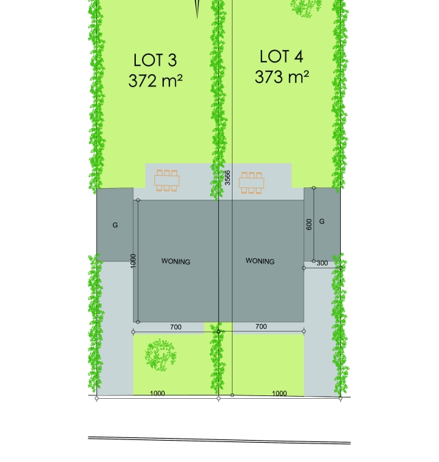 Overraadstraat lot 3 & lot 4