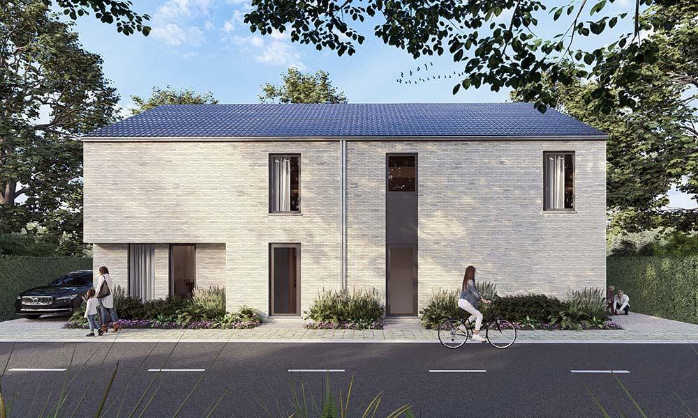 Nieuwbouwproject Steenhuize-Wijnhuize (9550 - Herzele) - Eikestraat: Halfopen bebouwing - lot 5