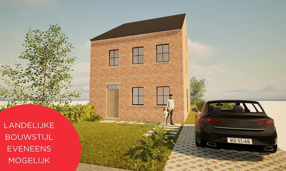 Nieuwbouwproject Steenhuize-Wijnhuize (9550 - Herzele) - Eikestraat: Halfopen bebouwing - lot 5