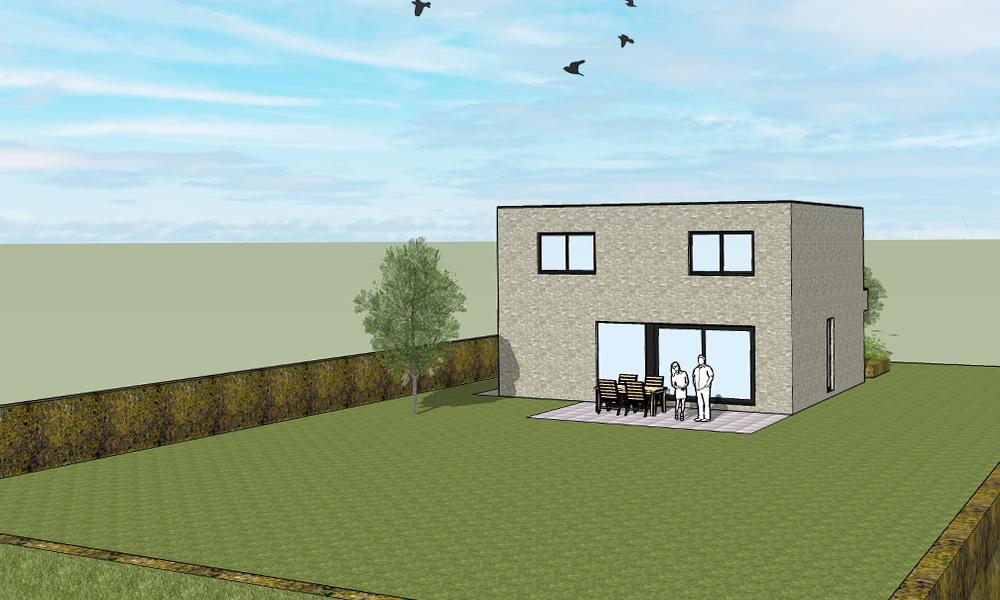 Nieuwbouwproject Geraardsbergen (9506, Nieuwenhove) - Overraadstraat: Open bebouwing - lot 2