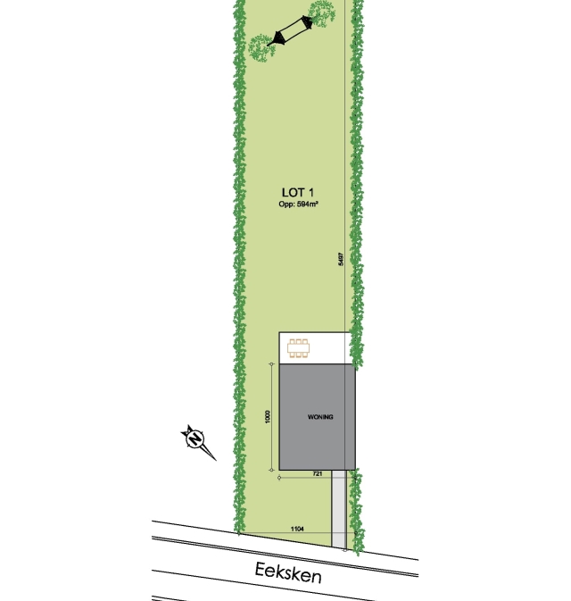 Inplanting lot 1