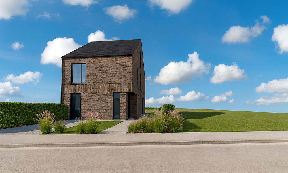 Nieuwbouwproject Merchtem (1785) - Nieuwelaan: Halfopen bebouwing (lot 2)