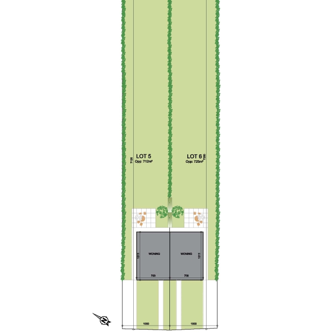 Inplanting lot 5 en lot 6