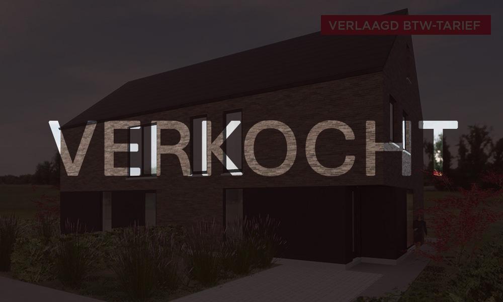 Nieuwbouwproject Wetteren (9230) - Westakkerstraat: Half open bebouwing lot 3