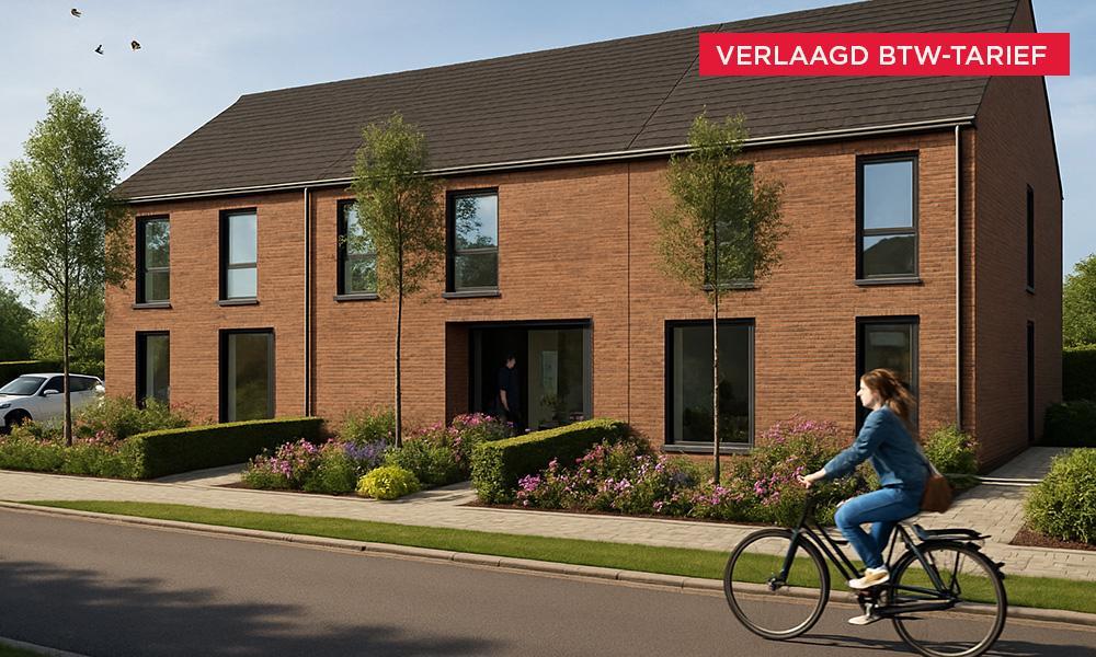 Nieuwbouwproject Zingem (9750) - Frans Rigauxstraat: Halfopen bebouwing lot 3