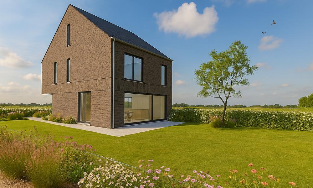 Nieuwbouwwoning Verrebroek (9130) - Sluisstraat: Half open bebouwing - lot 4b/c