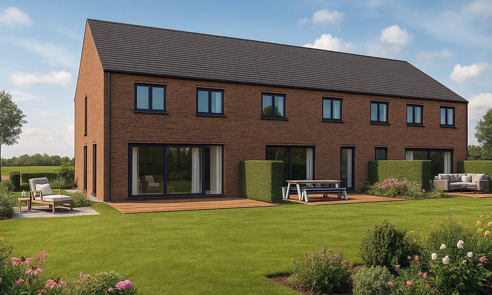 Nieuwbouwproject Zingem (9750) - Frans Rigauxstraat: Gesloten bebouwing lot 2