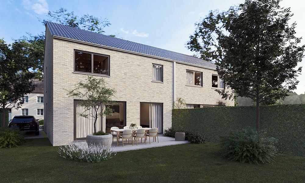Nieuwbouwproject Serskamp (Wichelen) (9260) - Biesakker: Halfopen bebouwing lot 2