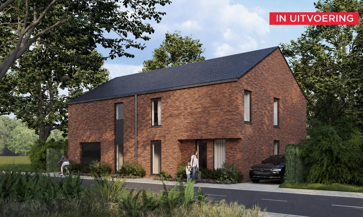 Nieuwbouwproject Serskamp (Wichelen) (9260) - Biesakker: Halfopen bebouwing lot 2