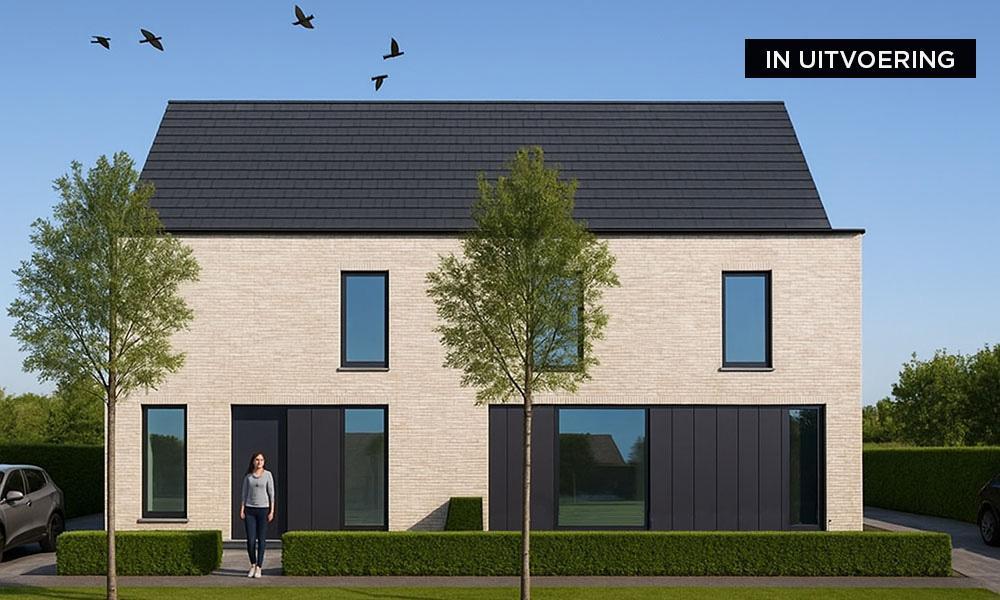 Nieuwbouwproject Baasrode (9200) - Provinciale Baan: Halfopen bebouwing lot 2