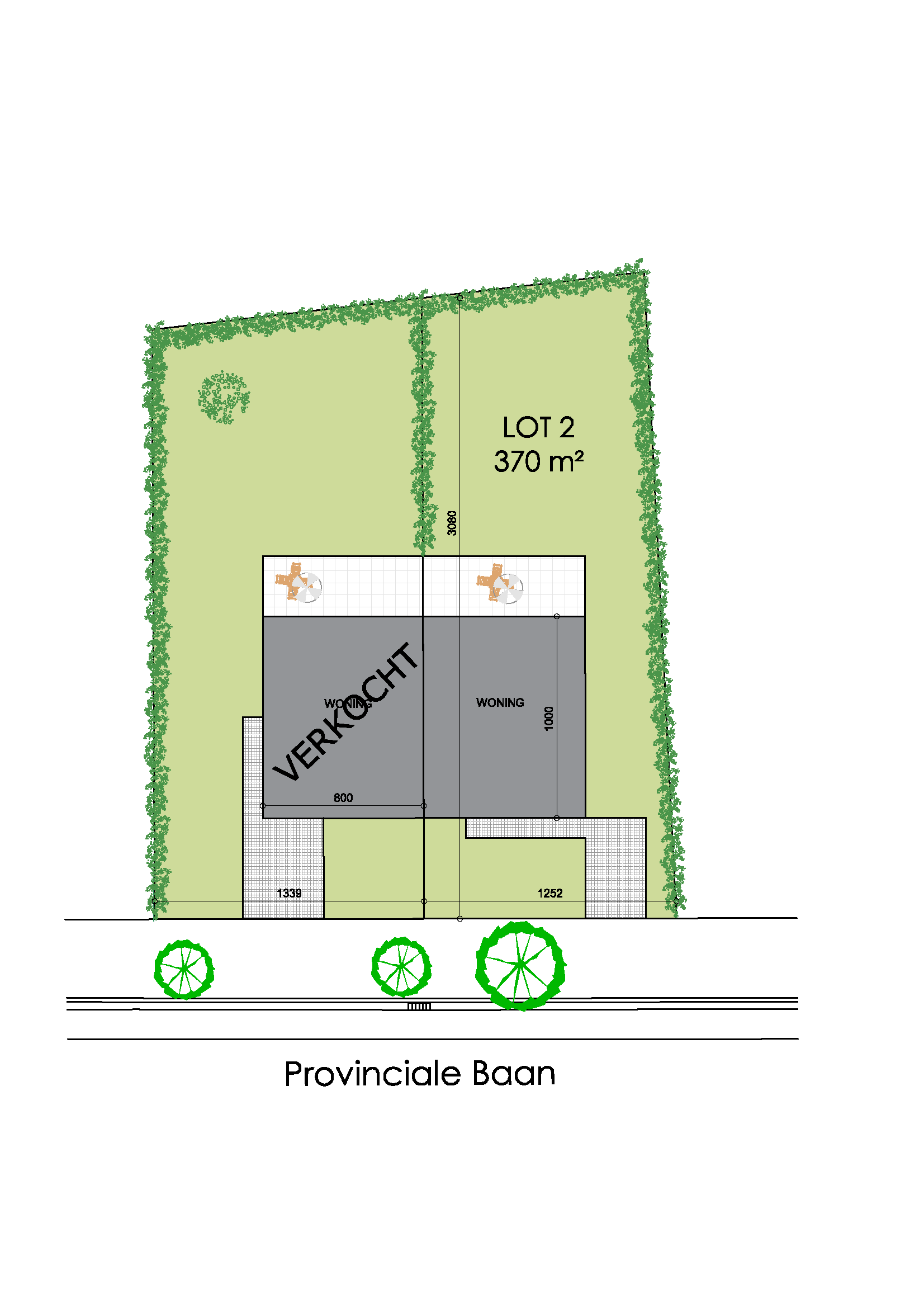 Nieuwbouwproject Baasrode (9200) - Provinciale Baan: Halfopen bebouwing lot 2