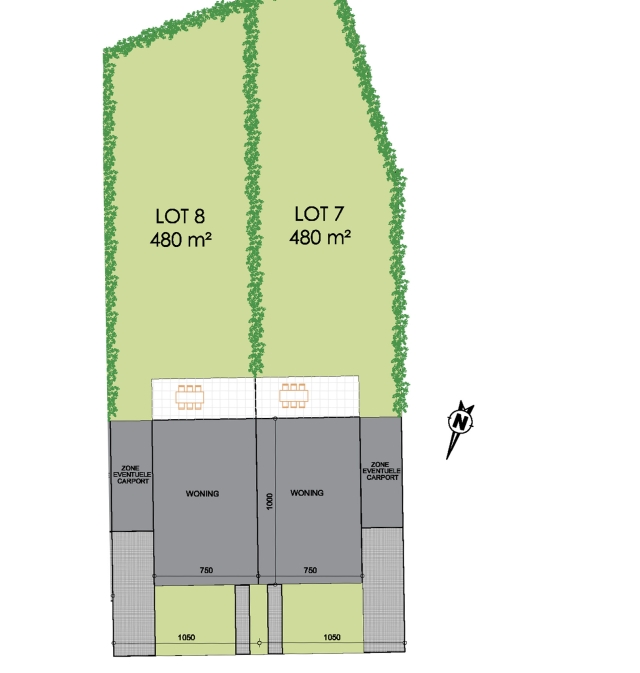 Inplanting lot 7&8