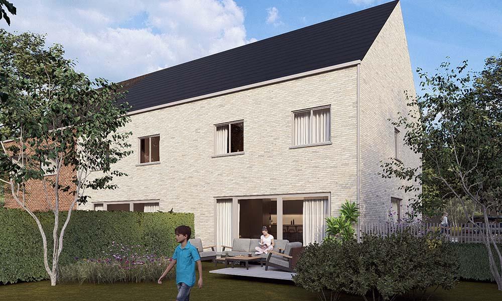 Nieuwbouwproject Grembergen (9200) - Oude Molenstraat: Halfopen bebouwing - lot 1