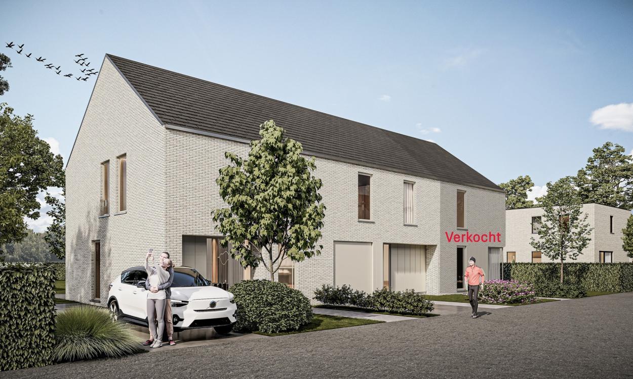 Nieuwbouwproject Kruibeke (9150) - Molenstraat: Halfopen bebouwing - lot 18