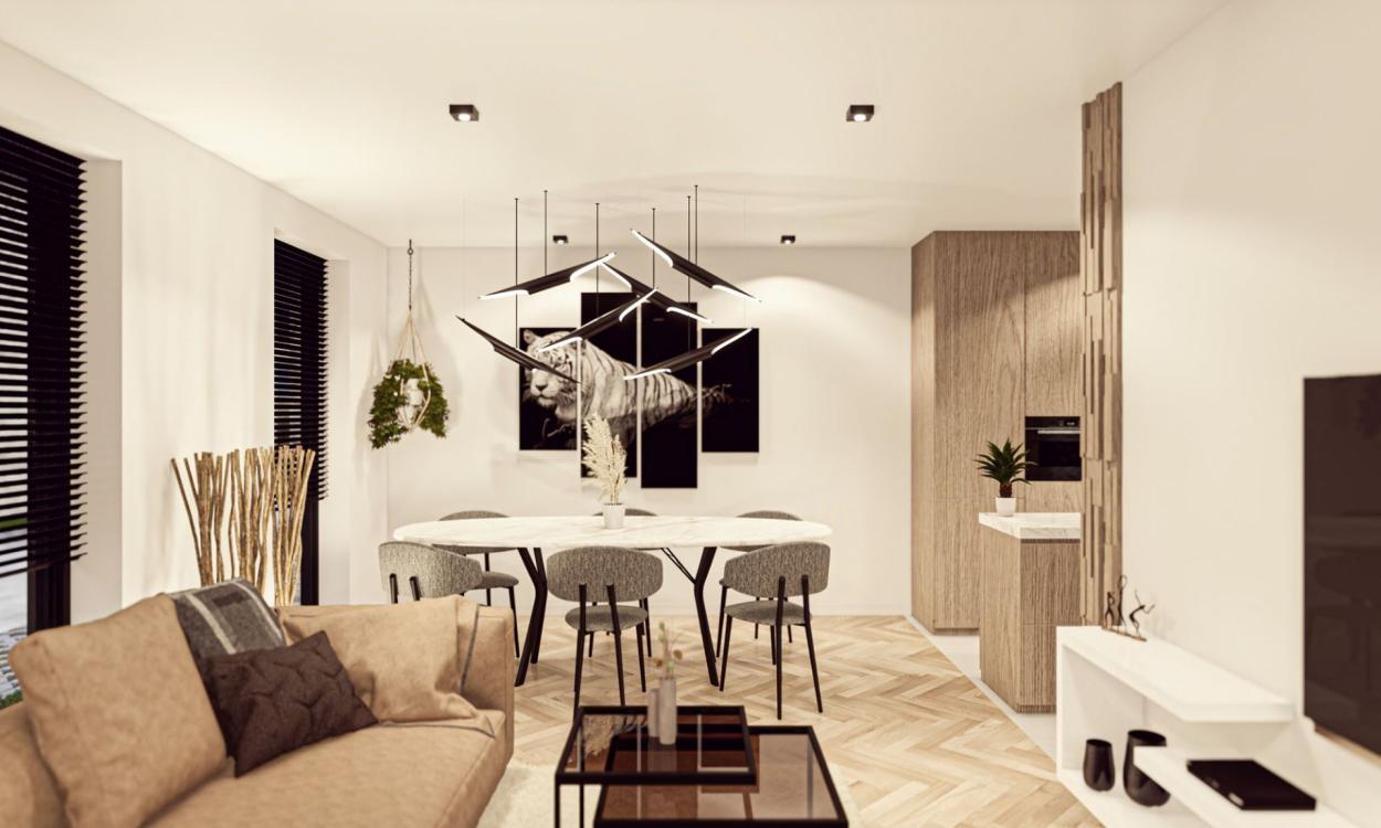 Nieuwbouwappartement Hamme (9220) - Kaaistraat: Doorzonappartement - 32A/2