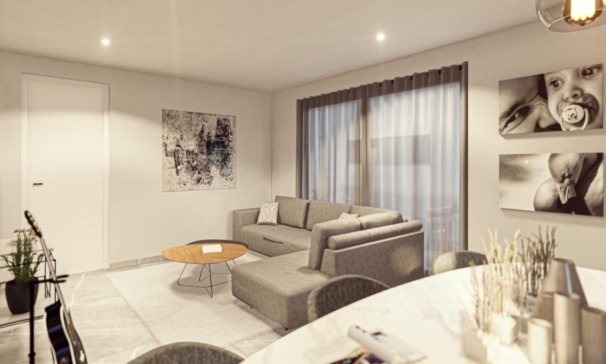 Nieuwbouwappartement Hamme (9220) - Kaaistraat: Doorzonappartement - 32A/11
