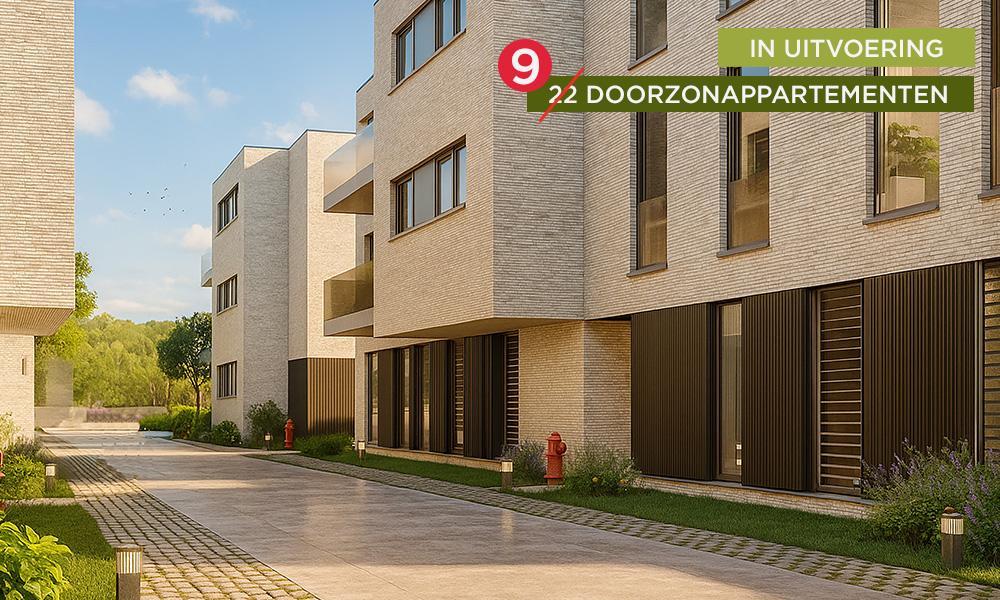 Nieuwbouwappartement Hamme (9220) - Kaaistraat: Doorzonappartement - 32/11