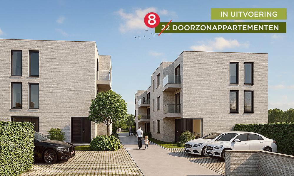 Nieuwbouwappartement Hamme (9220) - Kaaistraat: Doorzonappartement - 32/11