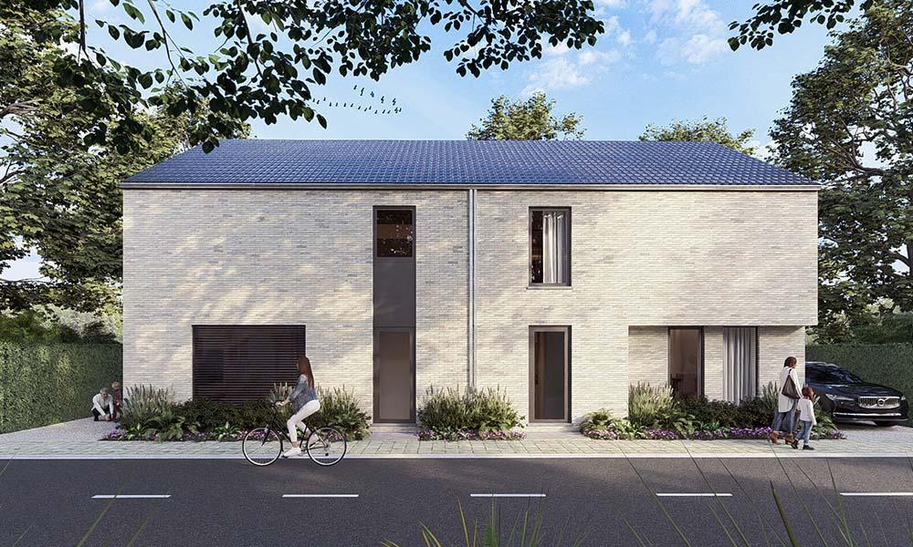 Nieuwbouwproject Hamme (9220) - Beekstraat: Halfopen bebouwing - lot 2