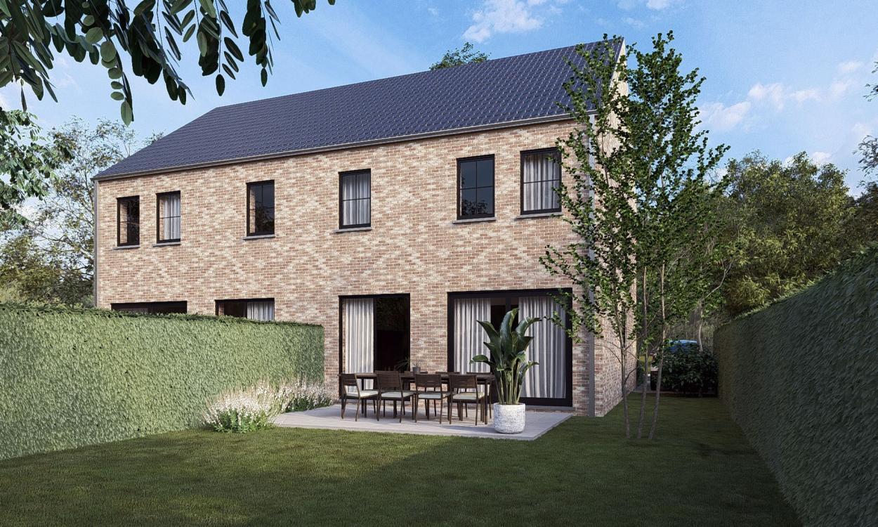 Nieuwbouwproject Hamme (9220) - Beekstraat: Halfopen bebouwing - lot 2