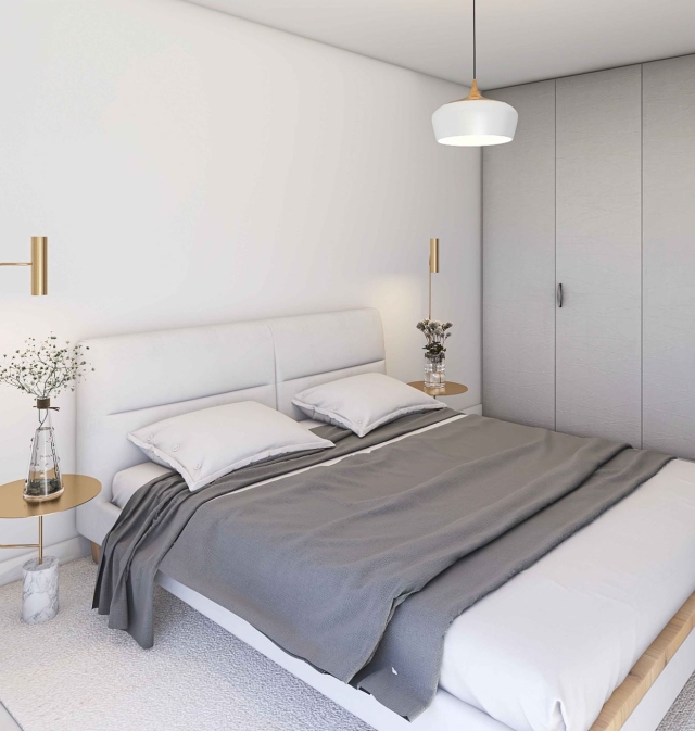 Nieuwbouwproject Baardegem slaapkamer