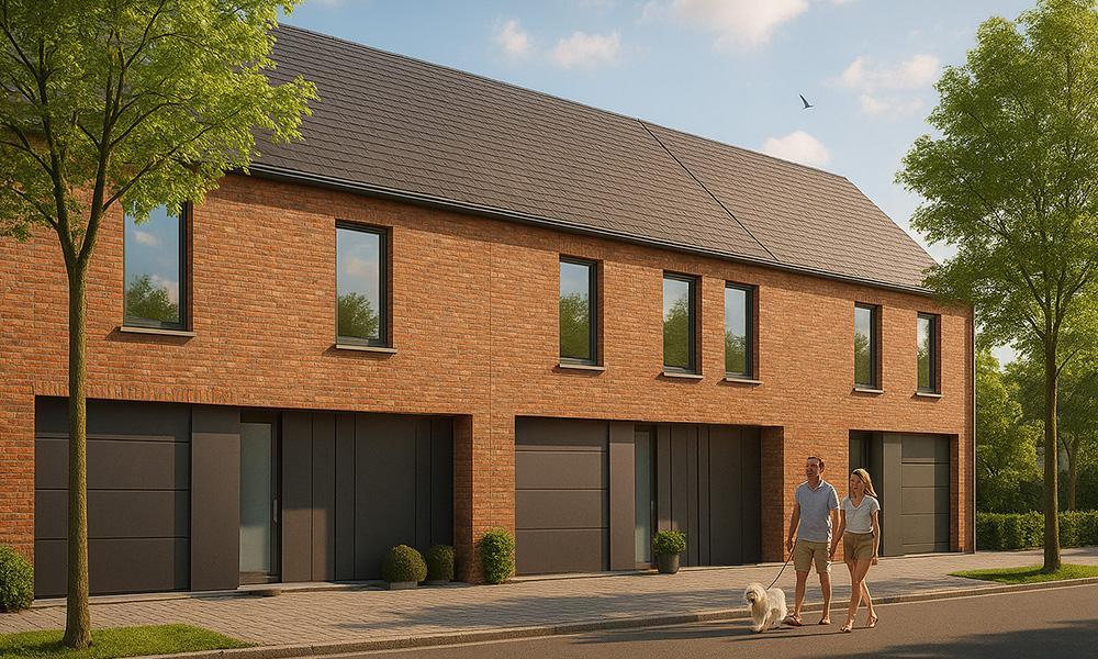 Nieuwbouwproject Opwijk (1745) - Fabriekstraat: Gesloten bebouwing (lot 1)