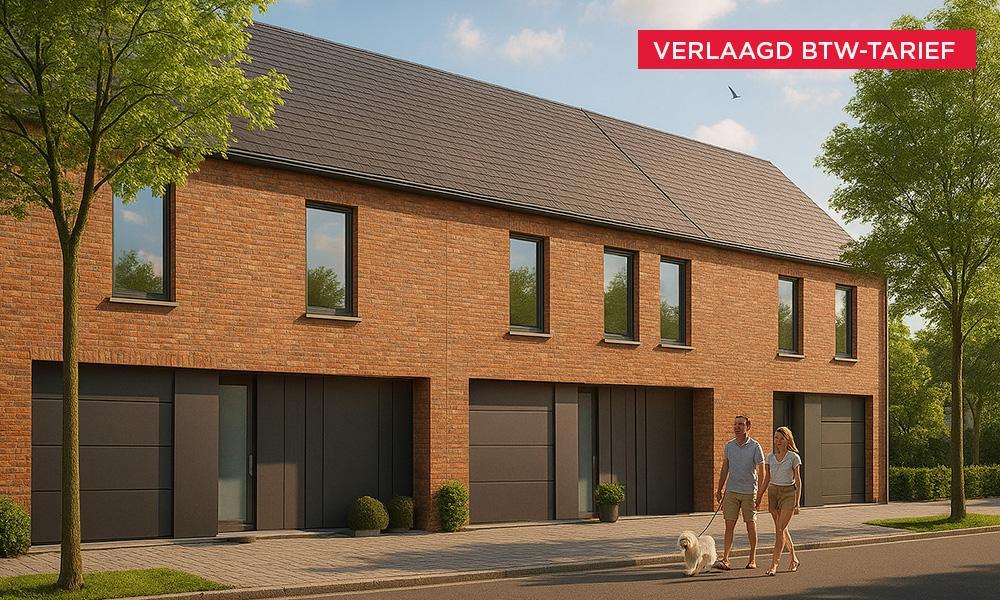 Nieuwbouwproject Opwijk (1745) - Fabriekstraat: Gesloten bebouwing (lot 1)