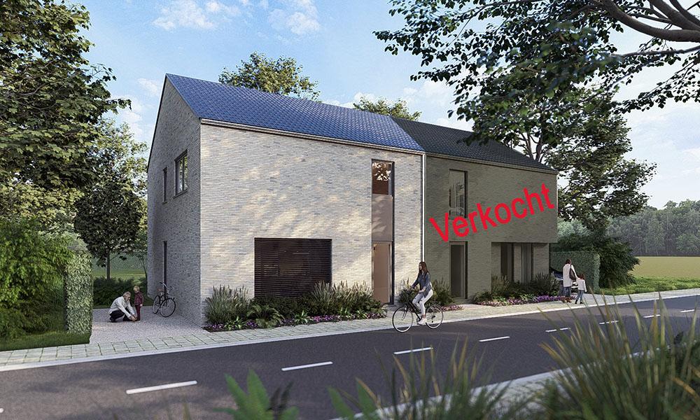 Nieuwbouwproject Zele (9240) - Heikant: Halfopen bebouwing lot 1