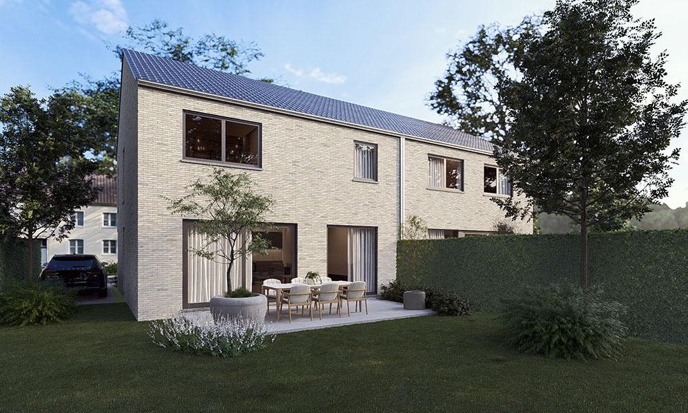 Nieuwbouwproject Zele (9240) - Heikant: Halfopen bebouwing lot 4
