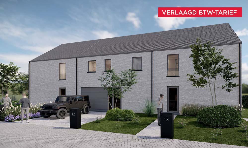 Nieuwbouwproject Sint-Gillis-Bij-Dendermonde (9200) - Olieslagerstraat: Gesloten bebouwing lot 12