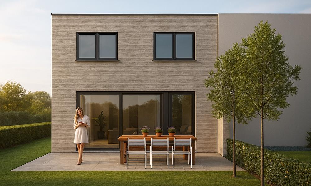 Nieuwbouwproject Steenhuize-Wijnhuize (9550 - Herzele) - Eikestraat: Halfopen bebouwing - lot 7