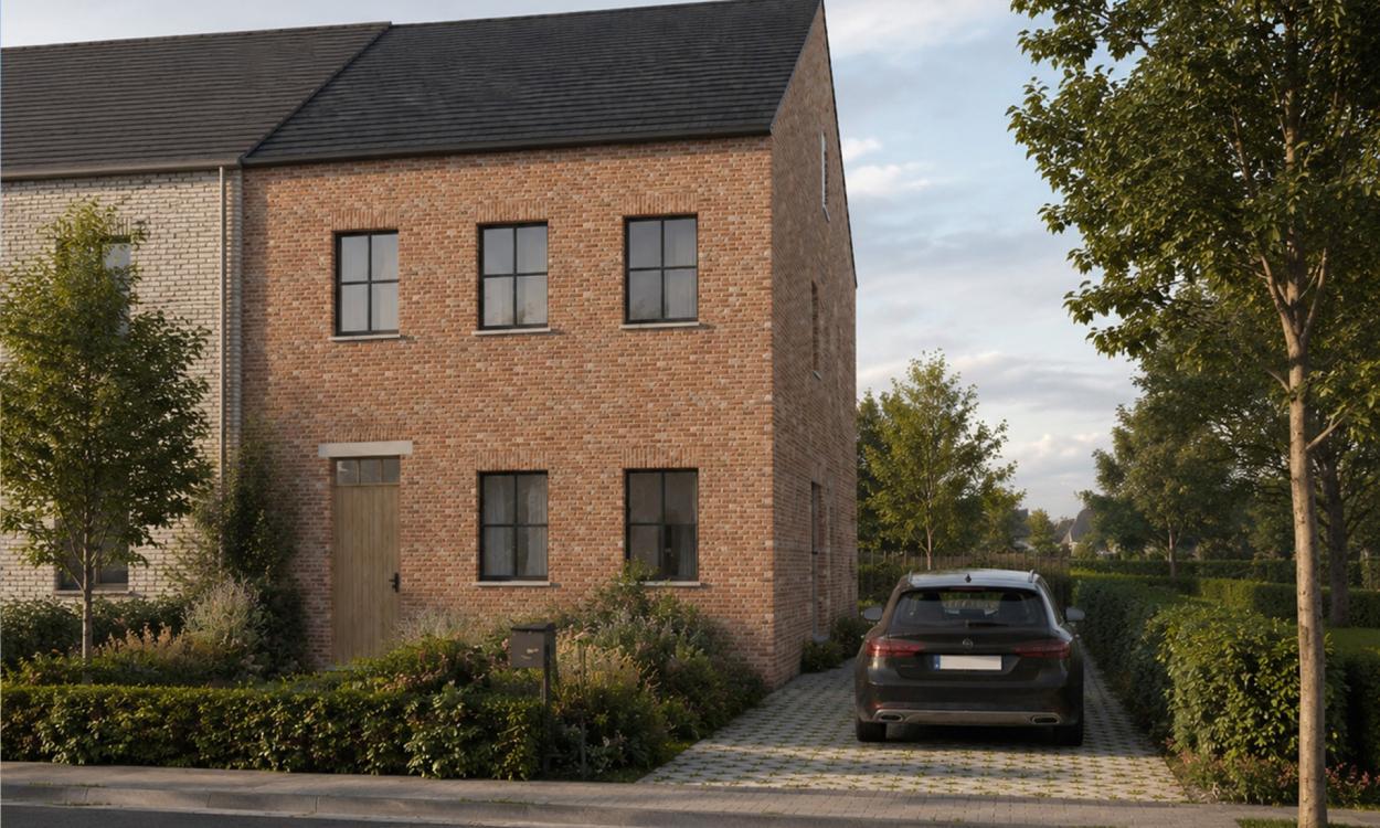 Nieuwbouwproject Steenhuize-Wijnhuize (9550 - Herzele) - Eikestraat: Halfopen bebouwing (pastorie) - lot 5