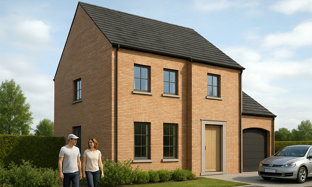 Nieuwbouwproject Hofstade (9308) - Wacheneveld: Open bebouwing lot 1