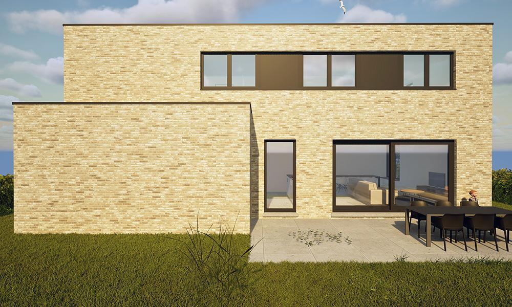 Nieuwbouwproject Hamme-Zogge (9220) - Meerstraat: open bebouwing lot 2