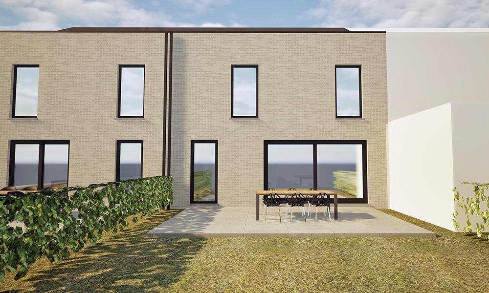 Nieuwbouwproject Haaltert (9450) - Ninovestraat: Gesloten bebouwing - lot 1