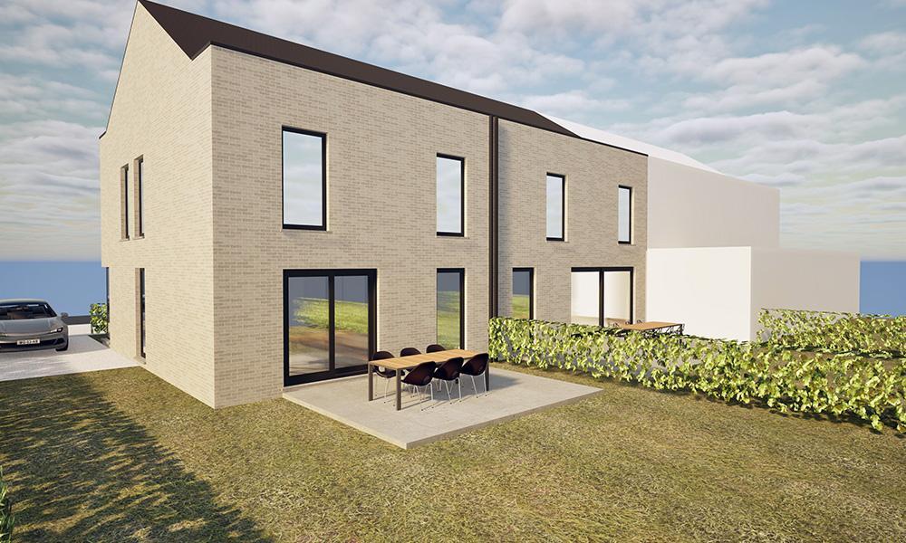 Nieuwbouwproject Haaltert (9450) - Ninovestraat: Half open bebouwing - lot 2
