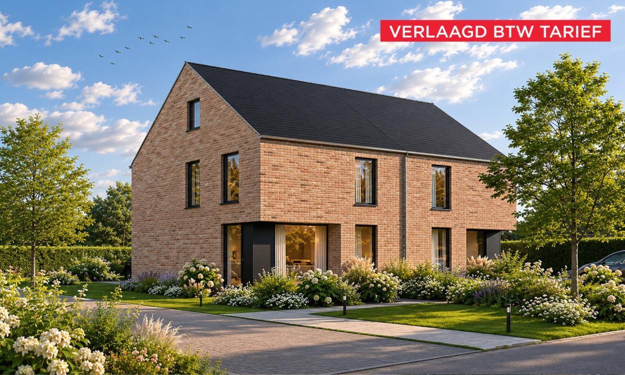 Nieuwbouwproject Berlare (9290) - Sint-Jobstraat: Halfopen bebouwing lot 2