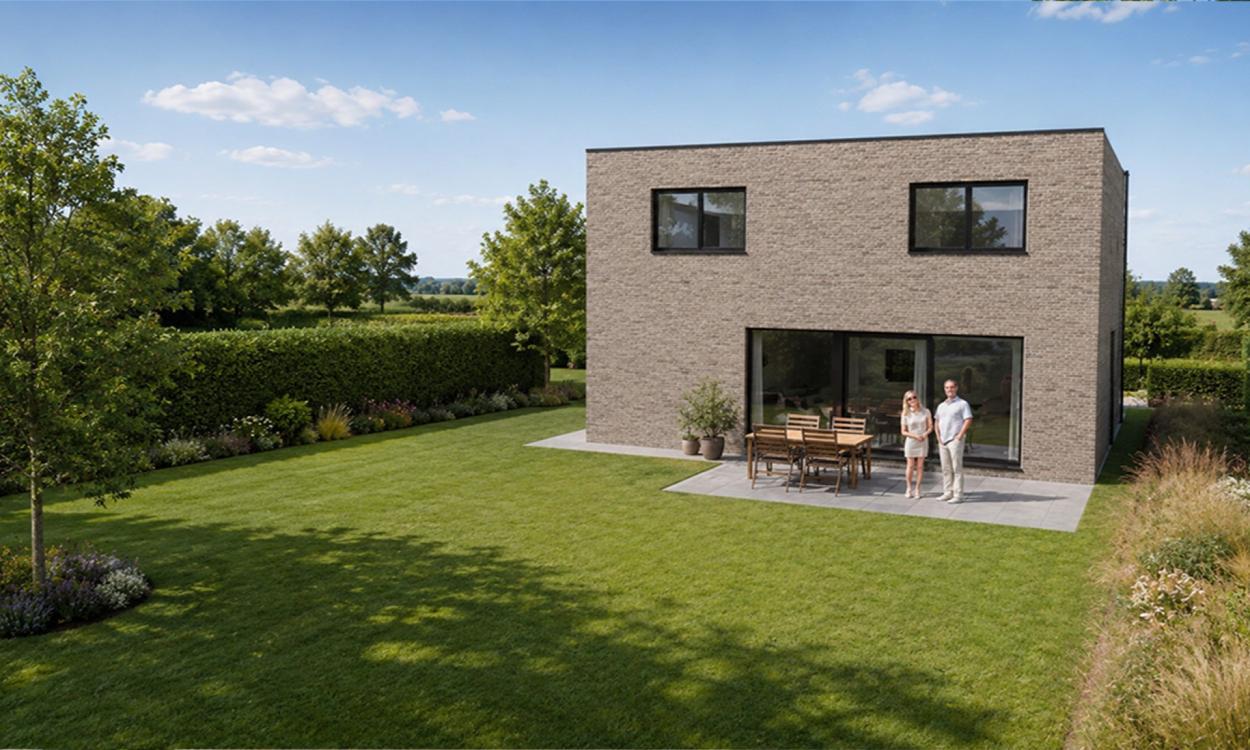 Nieuwbouwproject Oosterzele (9860) - Bierman: open bebouwing - lot 3