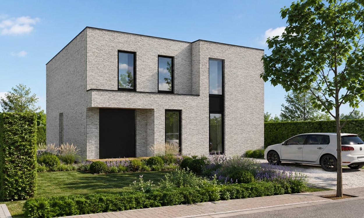 Nieuwbouwproject Oosterzele (9860) - Bierman: open bebouwing - lot 3